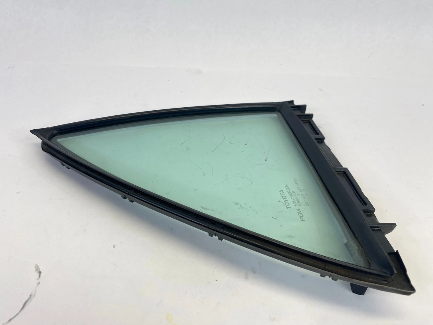 2009-2013 TOYOTA COROLLA REAR RIGHT PASSENGER SIDE QUARTER GLASS OEM 68188-02120