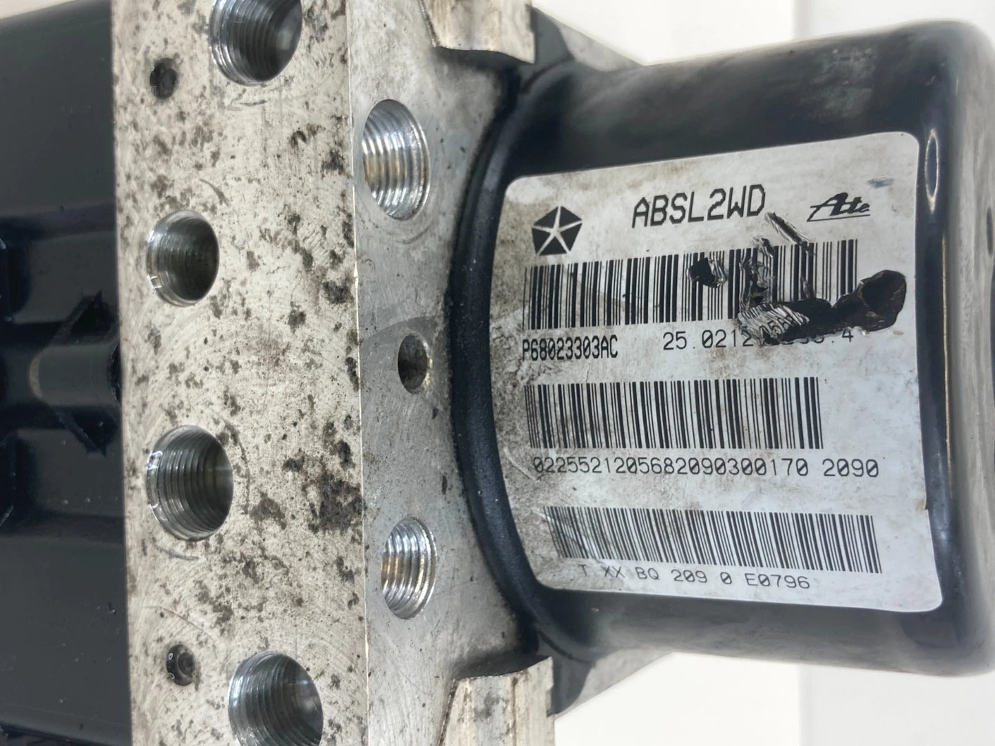 2010-2012 DODGE CALIBER 2.0L AT FWD ABS ANTI LOCK BRAKE PUMP P68023303AC OEM