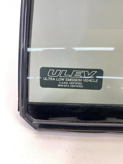 03-08 HONDA PILOT REAR LEFT BACK SIDE DOOR VENT WINDOW FIXED 73491-S9VA-A0 OEM