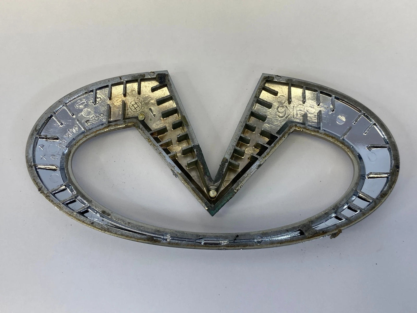 2007 2008 INFINITI G35 REAR TRUNK LID LOGO LETTERS EMBLEM SET OEM 84890JK60