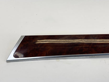 05-11 AUDI A6 QUATTRO REAR RIGHT BACK SIDE DOOR TRIM MOLDING WOOD 4F0-867-420