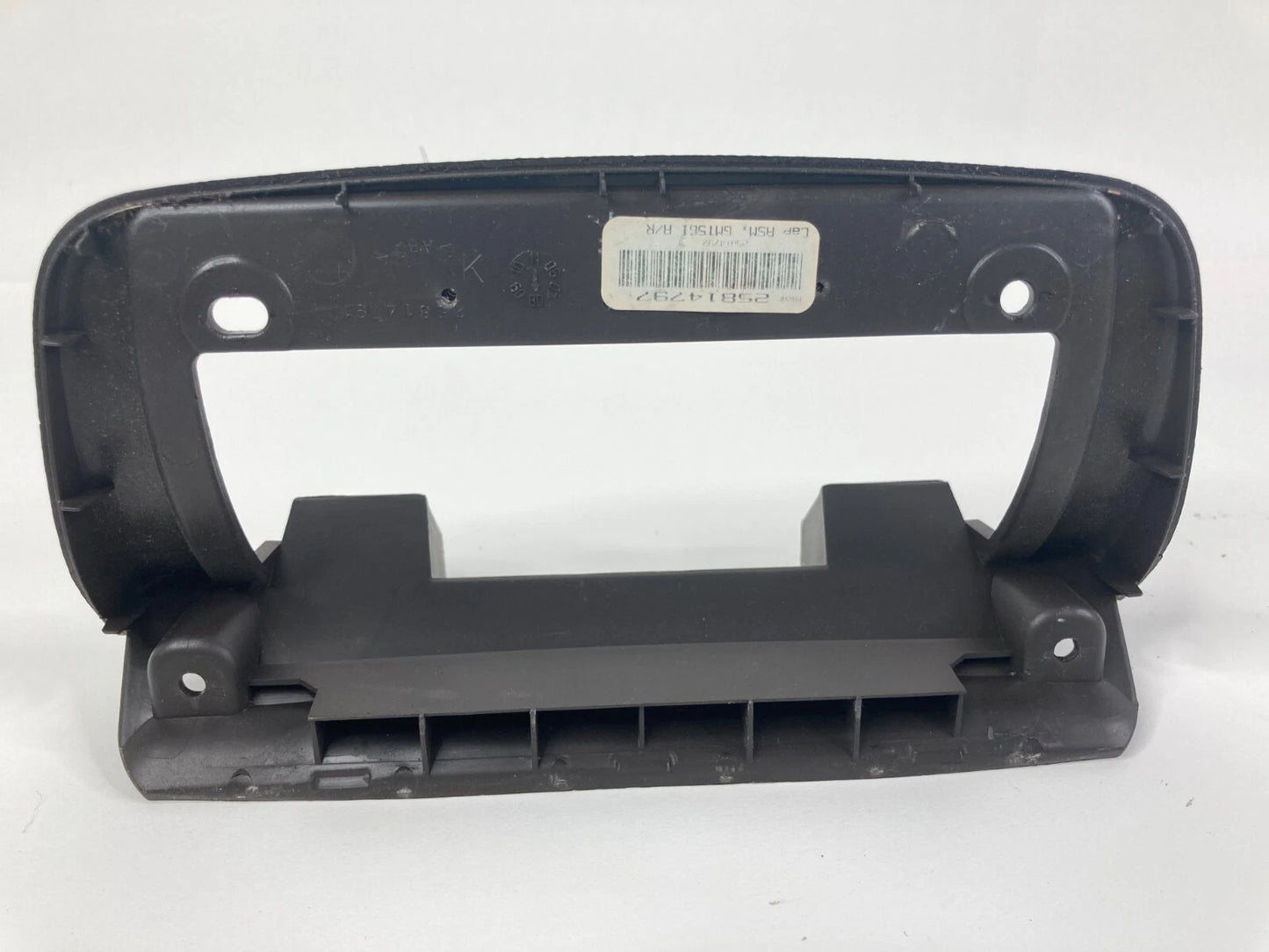 2009-2012 BUICK ENCLAVE REAR CENTER CONSOLE CLIMATE SWITCH BEZEL TRIM 25814797