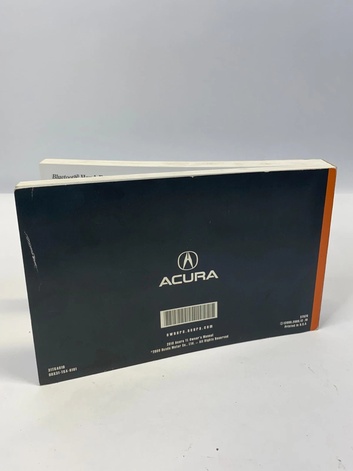 2010 10 ACURA TL OWNER'S MANUAL GUIDE WARRANTIES HANDBOOK SET W BLACK CASE OEM