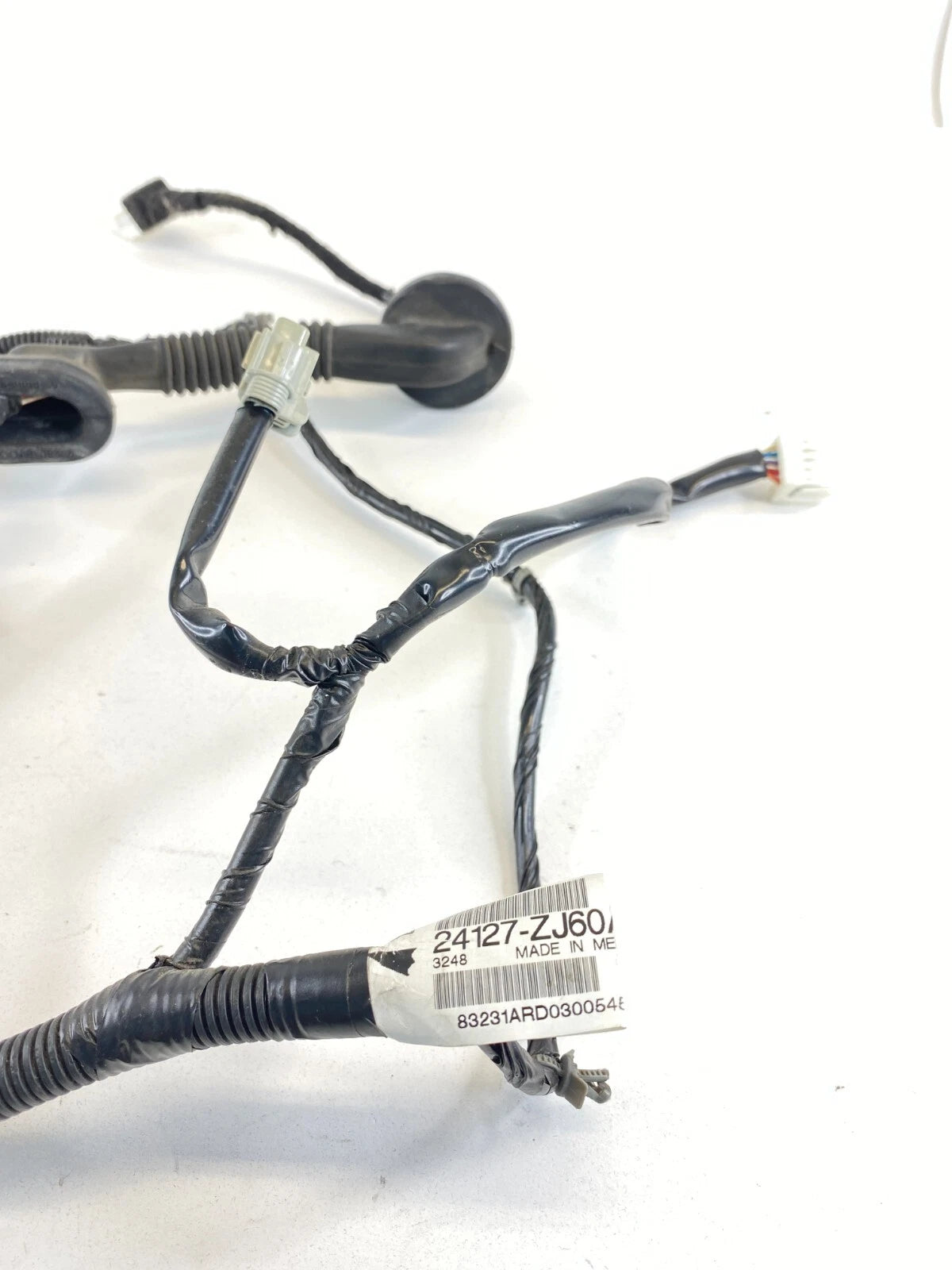 08-12 NISSAN SENTRA REAR LEFT DRIVER SIDE DOOR WIRE WIRING HARNESS 24127-ZJ60