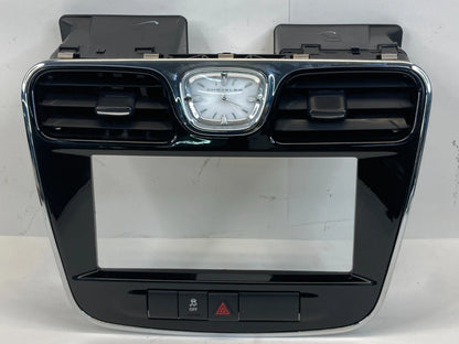 2011-2014 CHRYSLER 200 CENTER DASH PANEL RADIO AIR VENT COVER BEZEL TRIM W/CLOCK