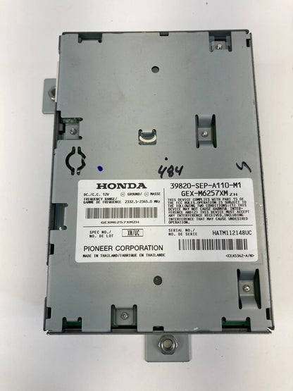 2004-2008 ACURA TL SATELLITE RADIO RECEIVER MODULE UNIT 39820-SEP-A110 OEM