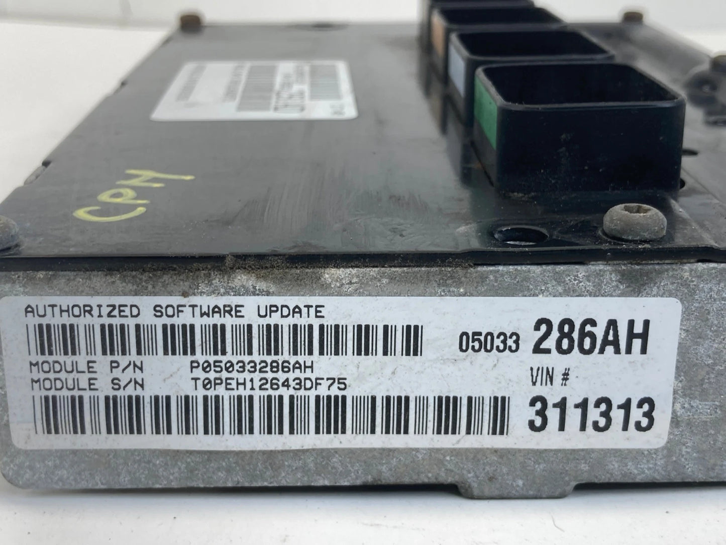 04 CHRYSLER PT CRUISER 2.4L POWERTRAIN ENGINE CONTROL MODULE PCM ECU 5033291AD