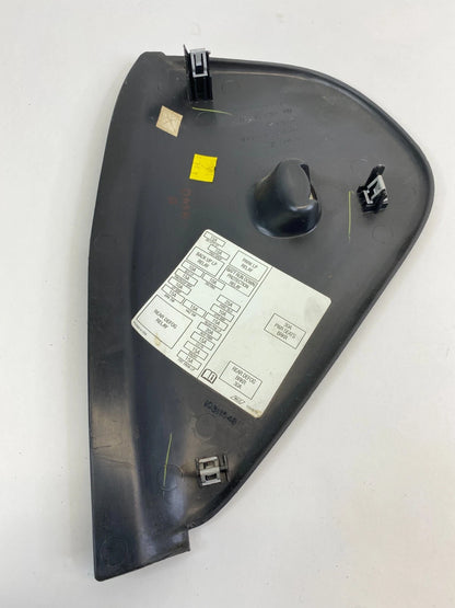 2000-2005 CHEVROLET MONTE CARLO RH FUSE BOX COVER DASH END PANEL 10314233 OEM