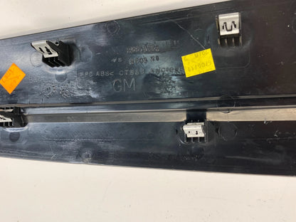 2008-2012 BUICK ENCLAVE DASH CENTER CLOCK BEZEL AIR VENT TRIM PANEL 25913502 OEM