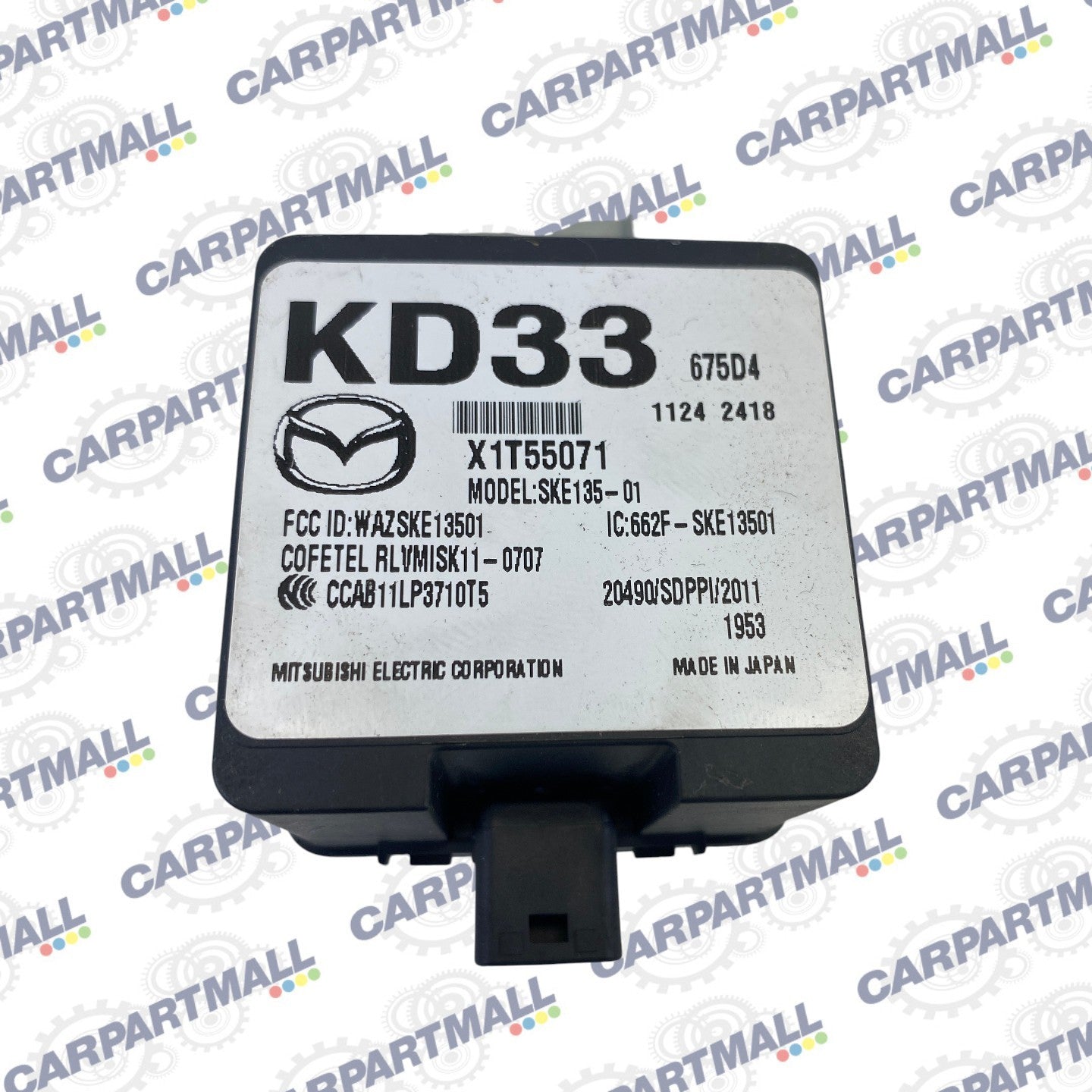 2013-2025 Mazda CX-5 CX5 Keyless Entry Receiver Control Module KD33675D4 OEM