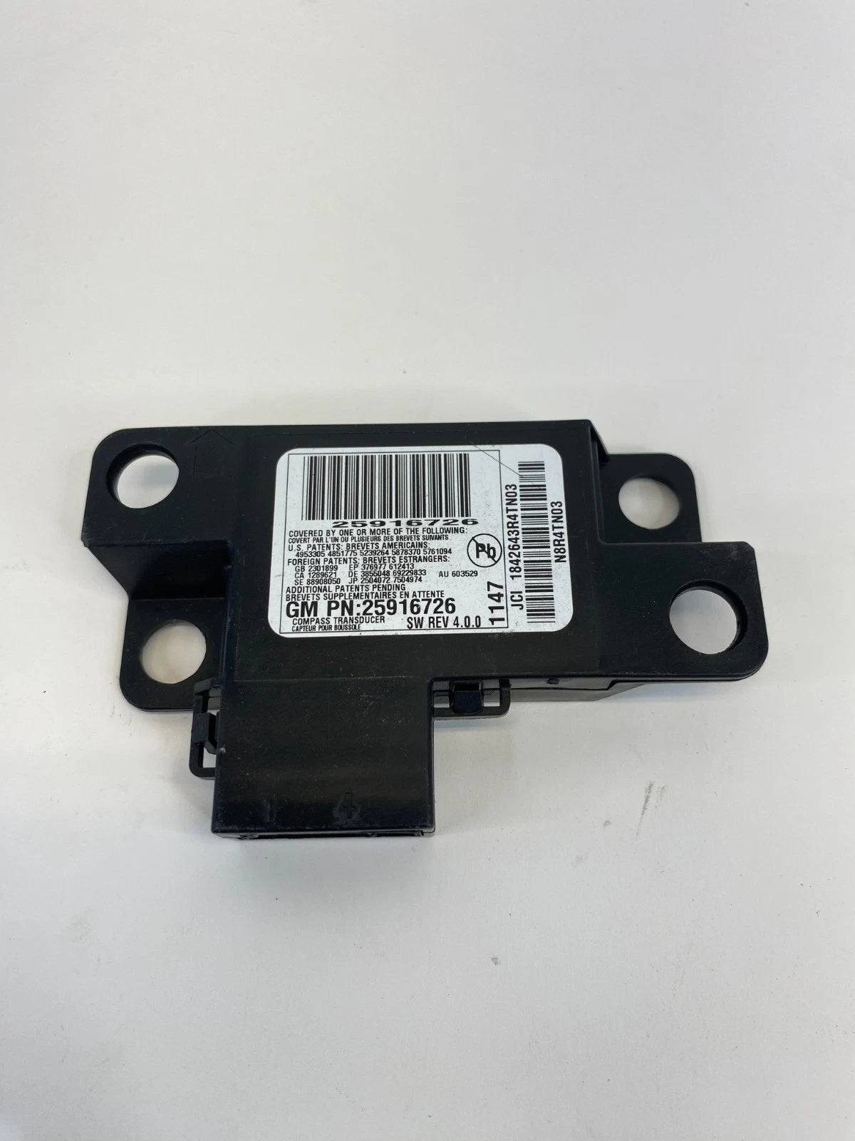 2008-2012 Buick Enclave 14-17 Impala Electronic Compass Control Module 25916726