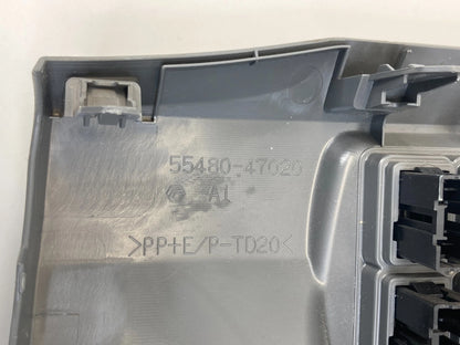 2010 2011 TOYOTA PRIUS DASH LEFT DRIVER LOWER PANEL COVER W SWITCHES 55480-47020