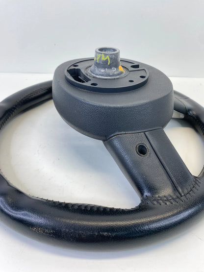 07-13 MINI COOPER STEERING WHEEL BLACK LEATHER WITH MULTIFUNCTION CONTROLS OEM