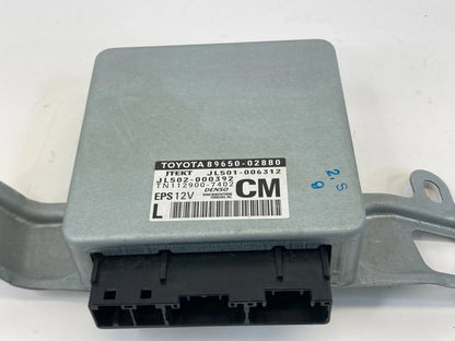 2014-2017 TOYOTA COROLLA POWER STEERING COMPUTER CONTROL MODULE 89650-02880 OEM