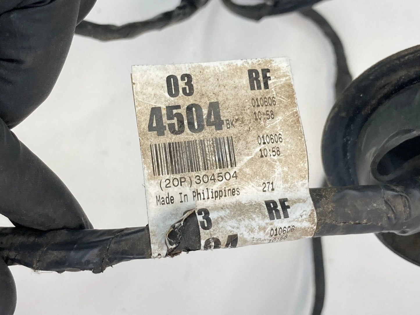 2006 06 BUICK LUCERNE FRONT RIGHT PASSENGER SIDE DOOR WIRE WIRING HARNESS OEM