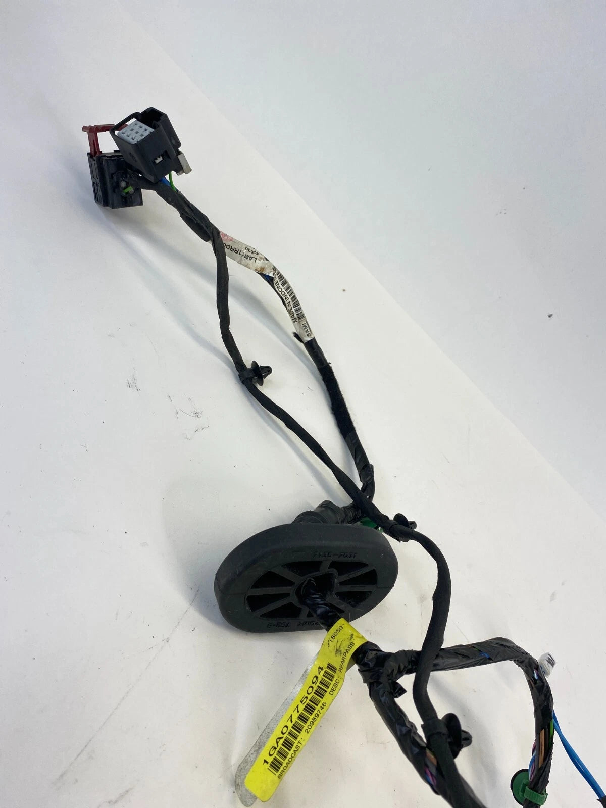 2010-2012 CHEVROLET TRAVERSE REAR RIGHT SIDE DOOR WIRE WIRING HARNESS 20989746