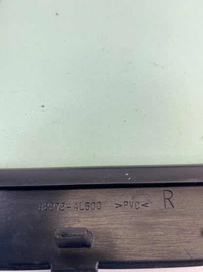 03-06 INFINITI G35 SDN REAR RIGHT BACK DOOR QUARTER WINDOW GLASS 82272-AL500 OEM