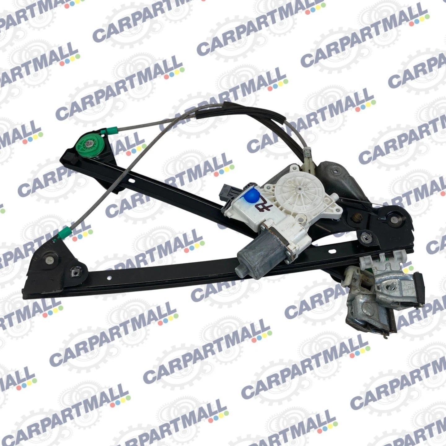 05-11 CADILLAC STS FRONT LEFT DOOR POWER WINDOW MOTOR & REGULATOR 25999738 OEM