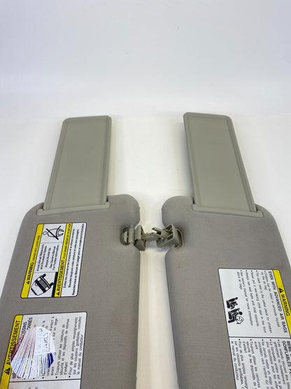 2009-2014 Nissan Murano Sunvisor Left & Right Sun Visor Shade Pair Set OEM