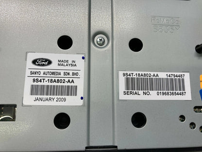 2009-2011 FORD FOCUS AUDIO RADIO CONTROL PANEL FACE PLATE 9S4T-18A802-AA OEM