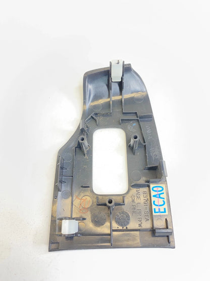 2004-2008 ACURA TSX REAR LEFT SIDE DOOR WINDOW SWITCH COVER BEZEL TRIM 83791-SEA