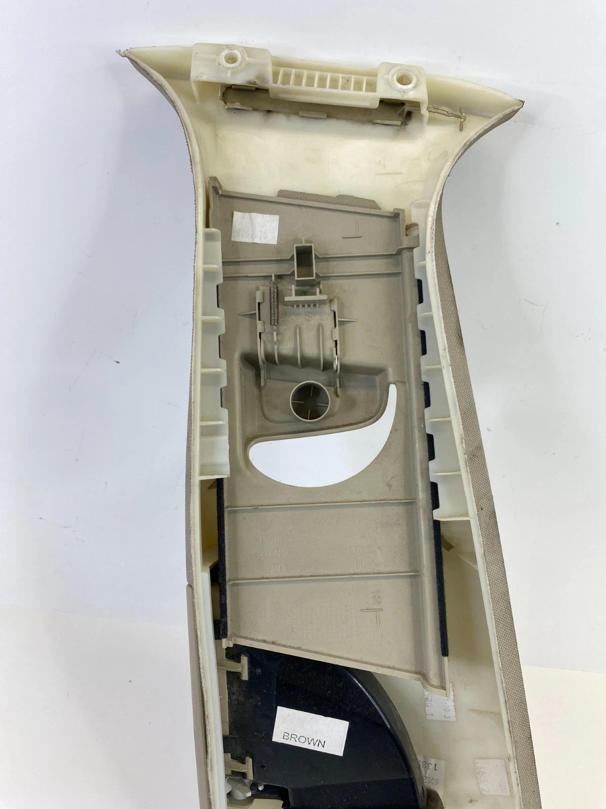 2012-2018 Volvo S60 Front Right Passenger B-Pillar Seat Belt Cover Trim 31307139