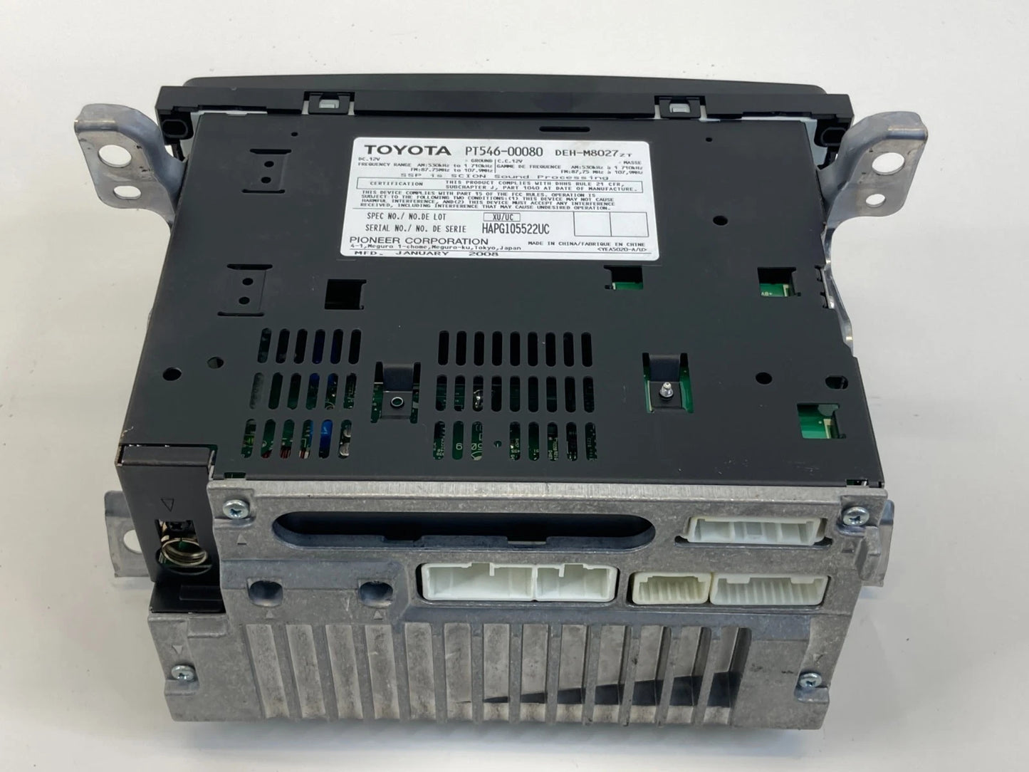 2008-2011 SCION XD AM /FM MP3 RADIO CD PLAYER SATELLITE READY PT546-00080 OEM