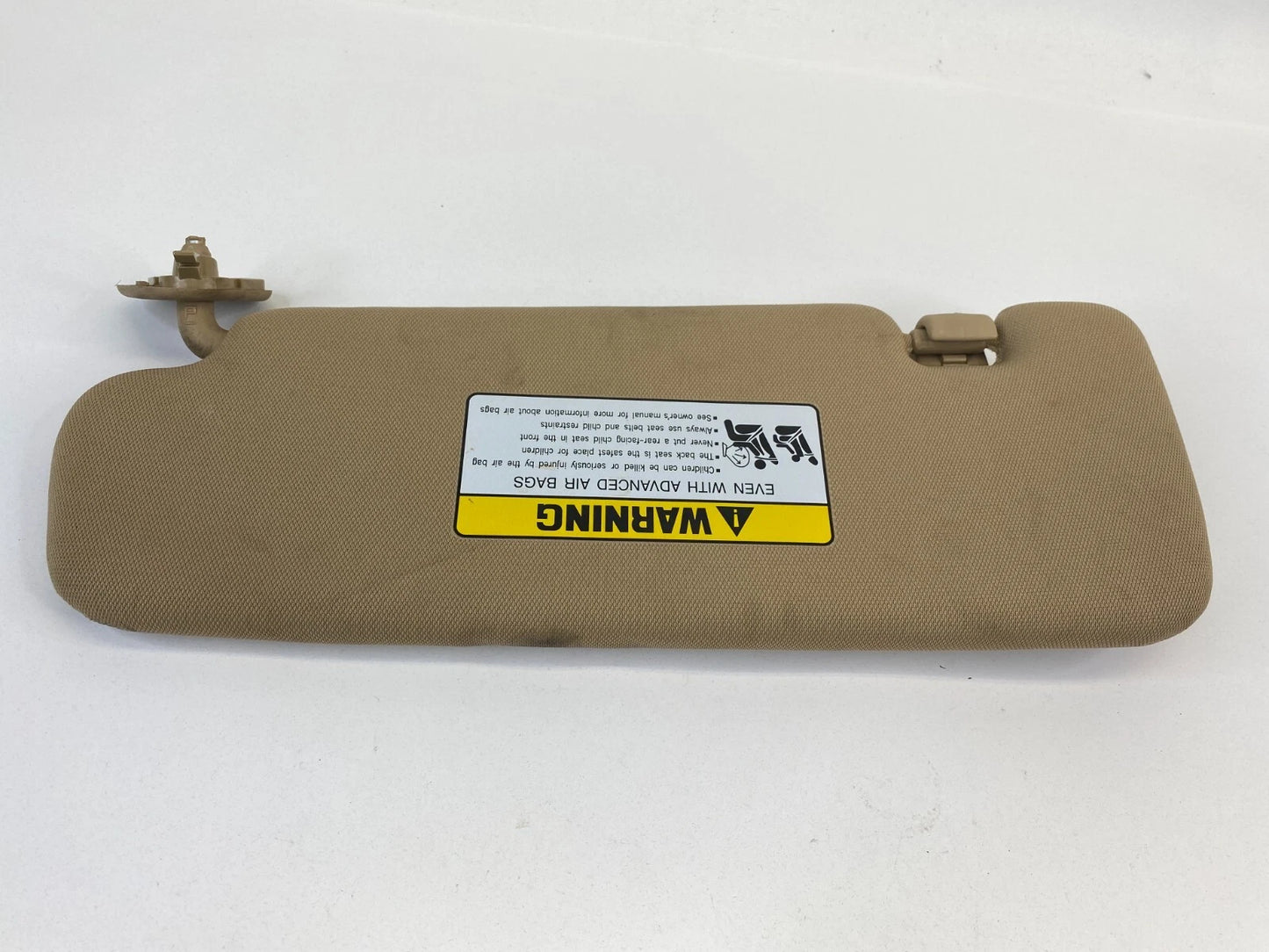 2012-2014 HYUNDAI SONATA W SUNROOF RIGHT PASSENGER SIDE SUNVISOR SUN VISOR