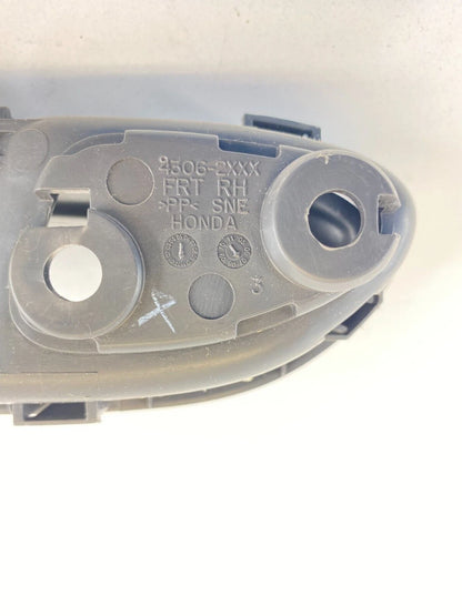 06-11 HONDA CIVIC SEDAN FRONT PASSENGER INNER INSIDE DOOR HANDLE 43062XXX OEM