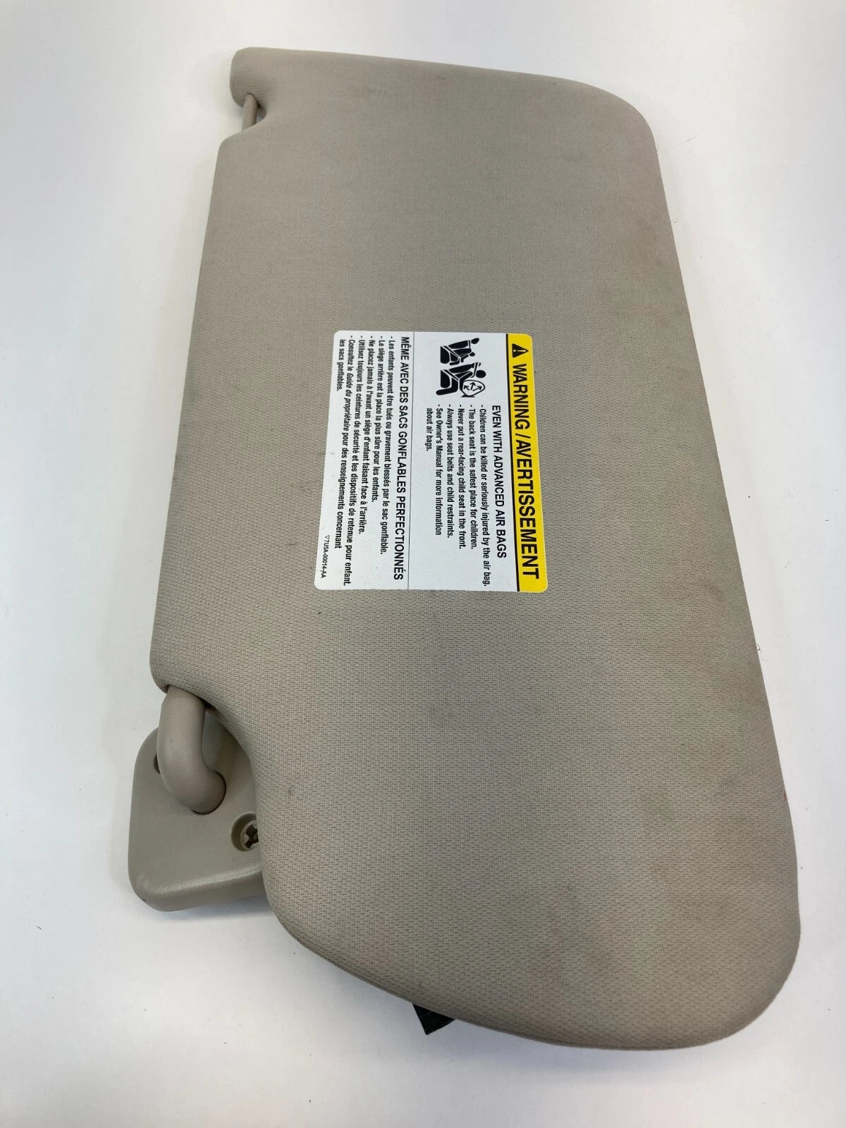 2009-2012 FORD FLEX RIGHT PASSENGER SUNVISOR SET SUN VISOR SHADE RH CLOTH OEM
