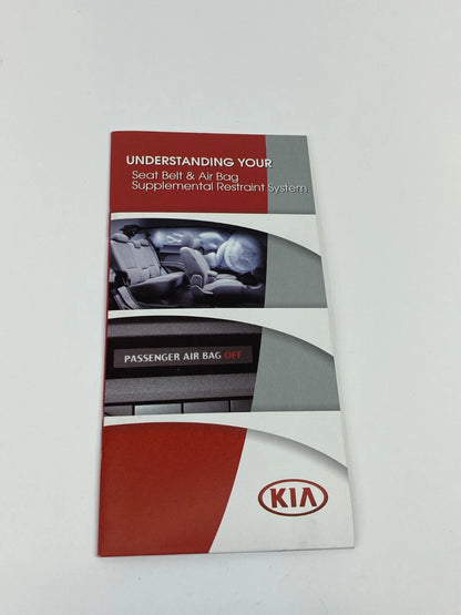 2013 KIA OPTIMA OWNERS GUIDE WARRANTY & CONSUMER INFORMATION BOOK MANUAL OEM