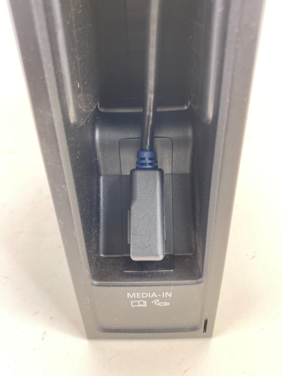 2011 Volkswagen CC Rear Multimedia Interface Socket Module Tray 5N0035342C OEM