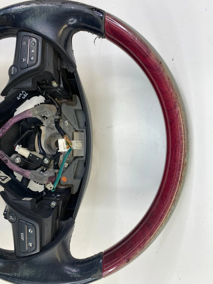 2008 2009 LEXUS GS350 STEERING WHEEL W/CRUISE & AUIDO CONTROL SWITCH OEM
