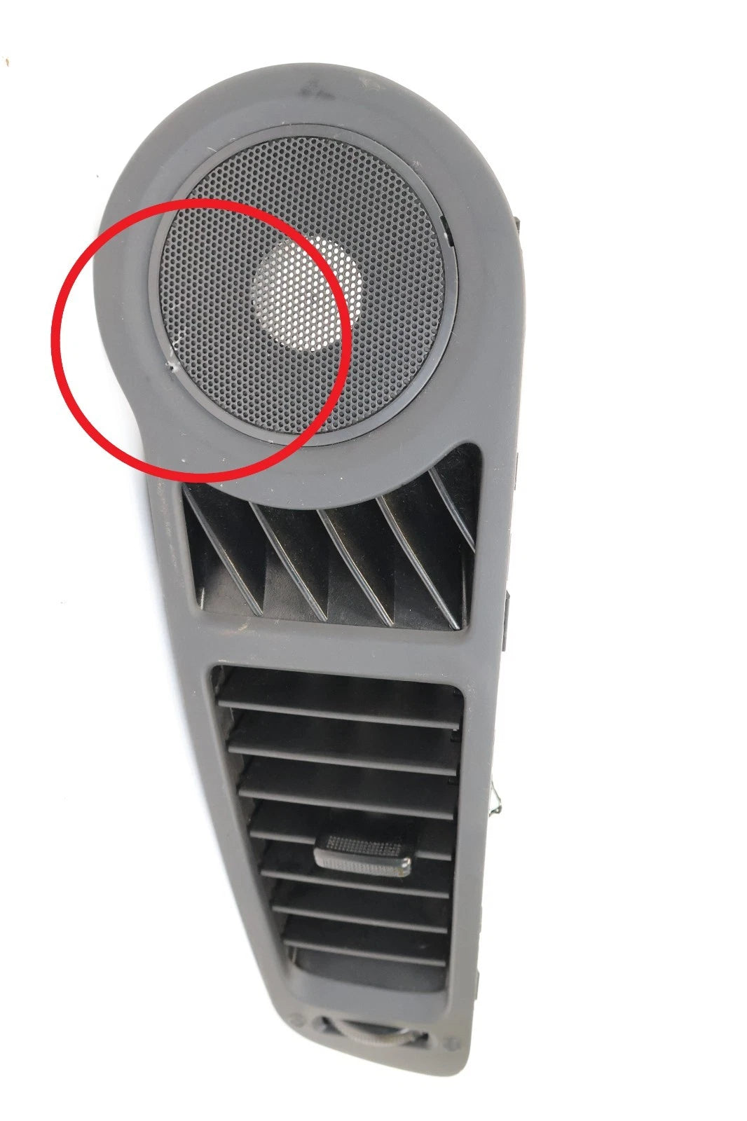 10-13 KIA SOUL DASH RIGHT SIDE OUTER A/C AIR VENT & SPEAKER GRILLE 97460-2K000