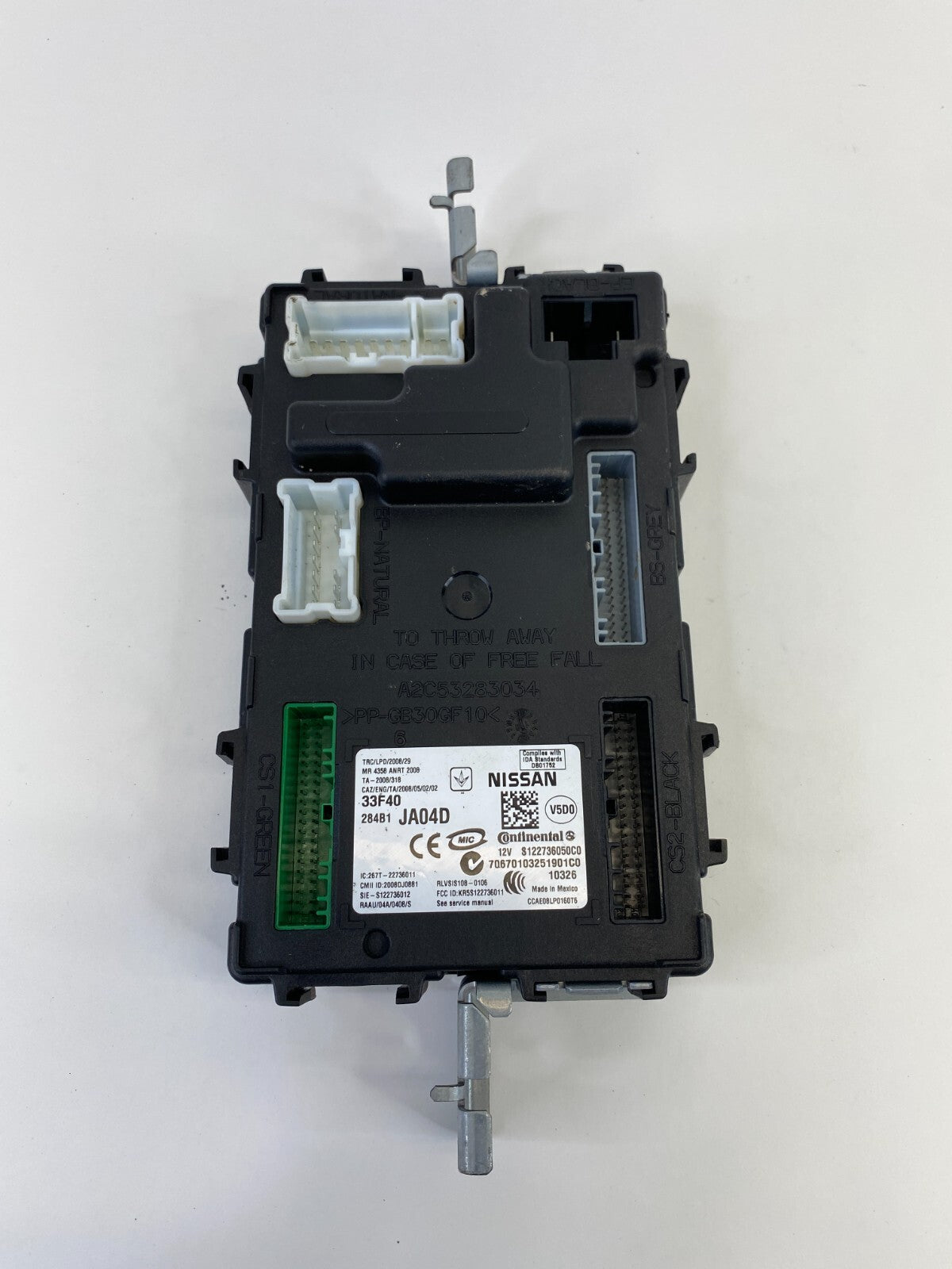 2010-2013 Nissan Altima 3.5L Body Computer Control Module BCM BCU 284B1-JA04D