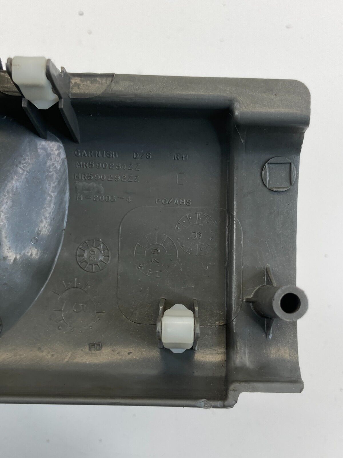 09-12 Mitsubishi Galant Dash Center Left Panel Trim Bezel Molding MR590284ZZ OEM