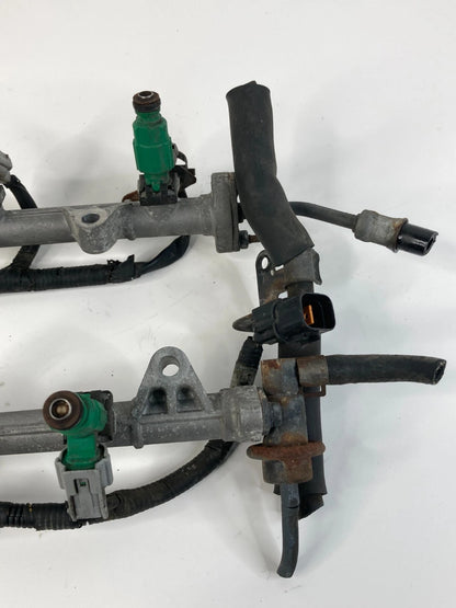 2002-2005 HYUNDAI SONATA 2.7L V6 FUEL INJECTORS WITH DELIVERY RAIL SET OEM