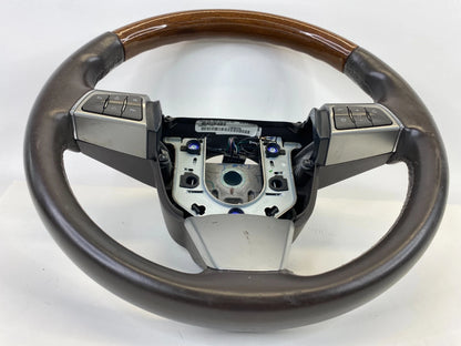 09-14 CADILLAC CTS STEERING WHEEL W/ AUDIO CONTROL SWITCHES COCOA 25993793 OEM