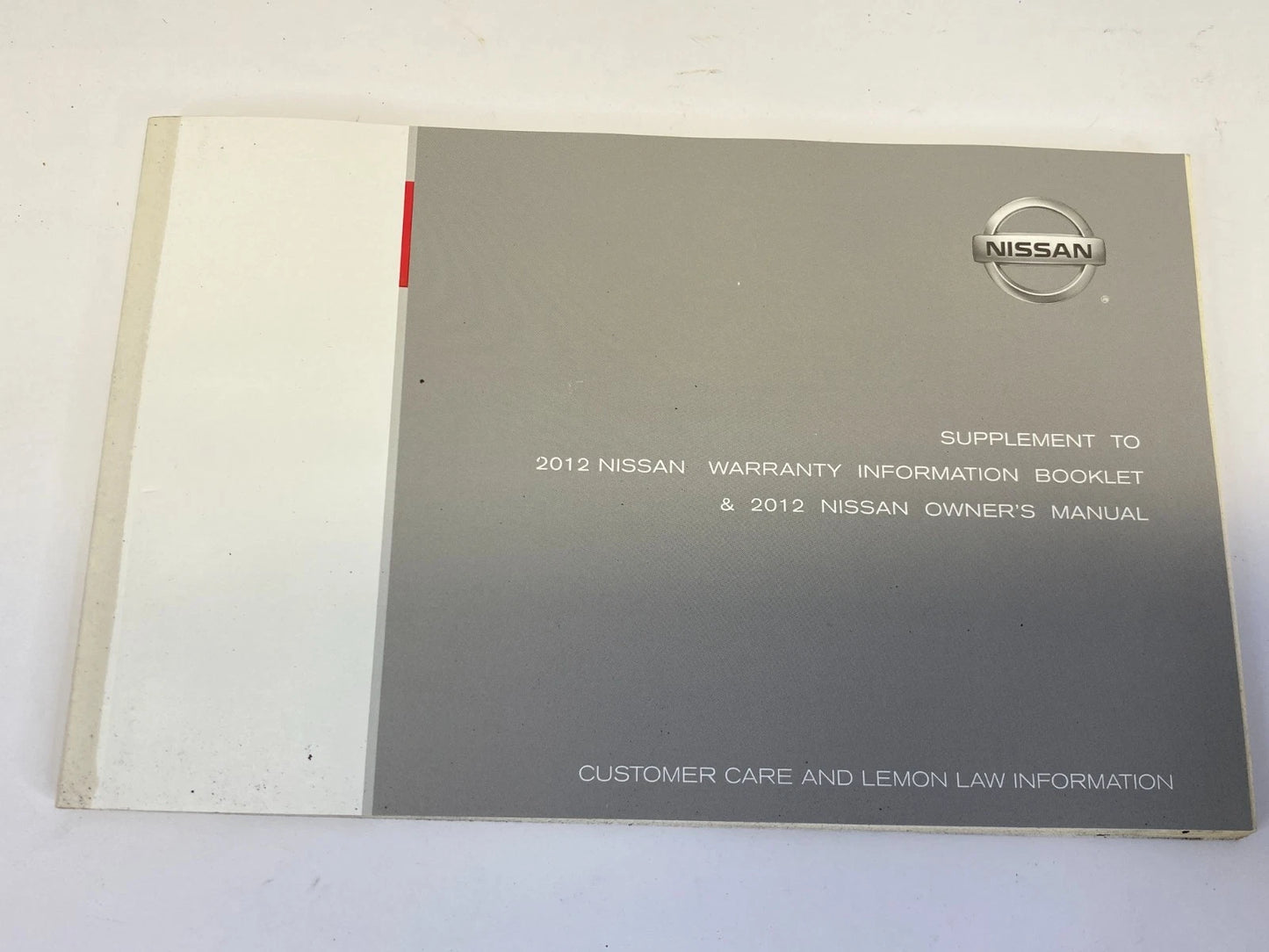 2012 NISSAN ALTIMA OWNERS MANUAL & WARRANTY INFORMATION SET KIT W/ CASE OEM