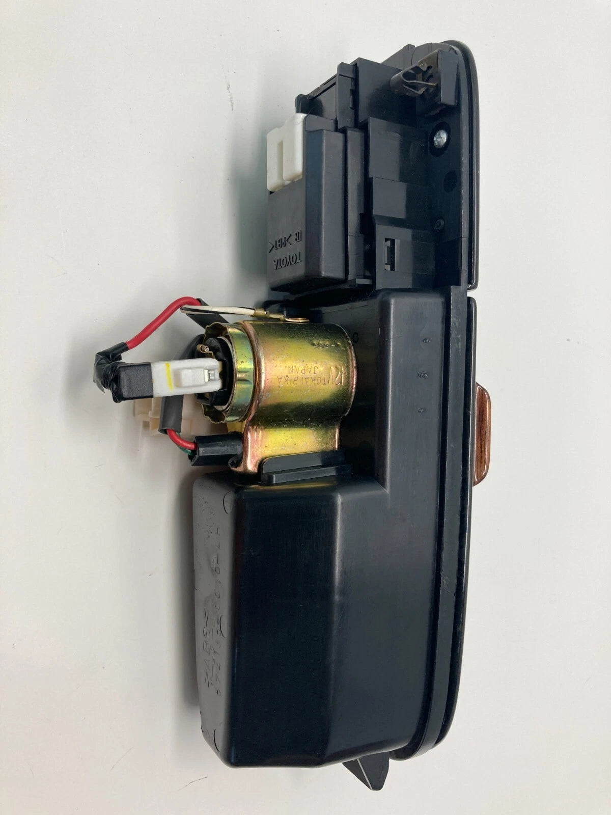95-97 LEXUS LS400 REAR LH WINDOW SWITCH CONTROL W/ ASHTRAY WOODGRAIN 5741350010