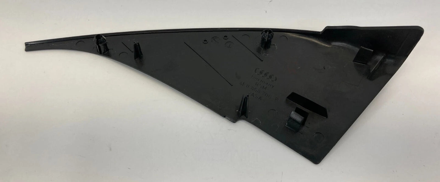 2006-2011 AUDI A6 FRONT RIGHT SIDE INNER DOOR CORNER TRIM 4F0-858-706-B