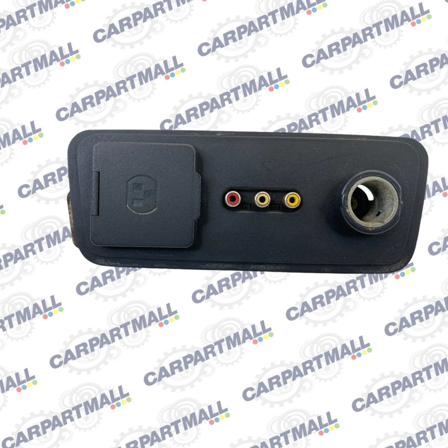 09 10 CHEVROLET TRAVERSE REAR CONSOLE AUDIO VIDEO IMPUT PLUG POWER POWER PORT