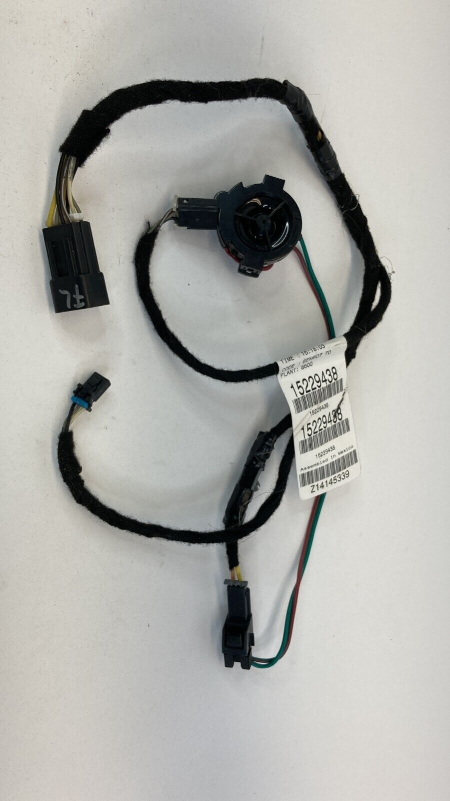 2006-2010 Pontiac G6 Front Left Door Tweeter Speaker W/ Wire Harness 15229438