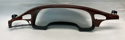 2000-2005 Cadillac Deville Sedan 4.6L V8 Auto Speedometer Bezel Trim Woodgrain