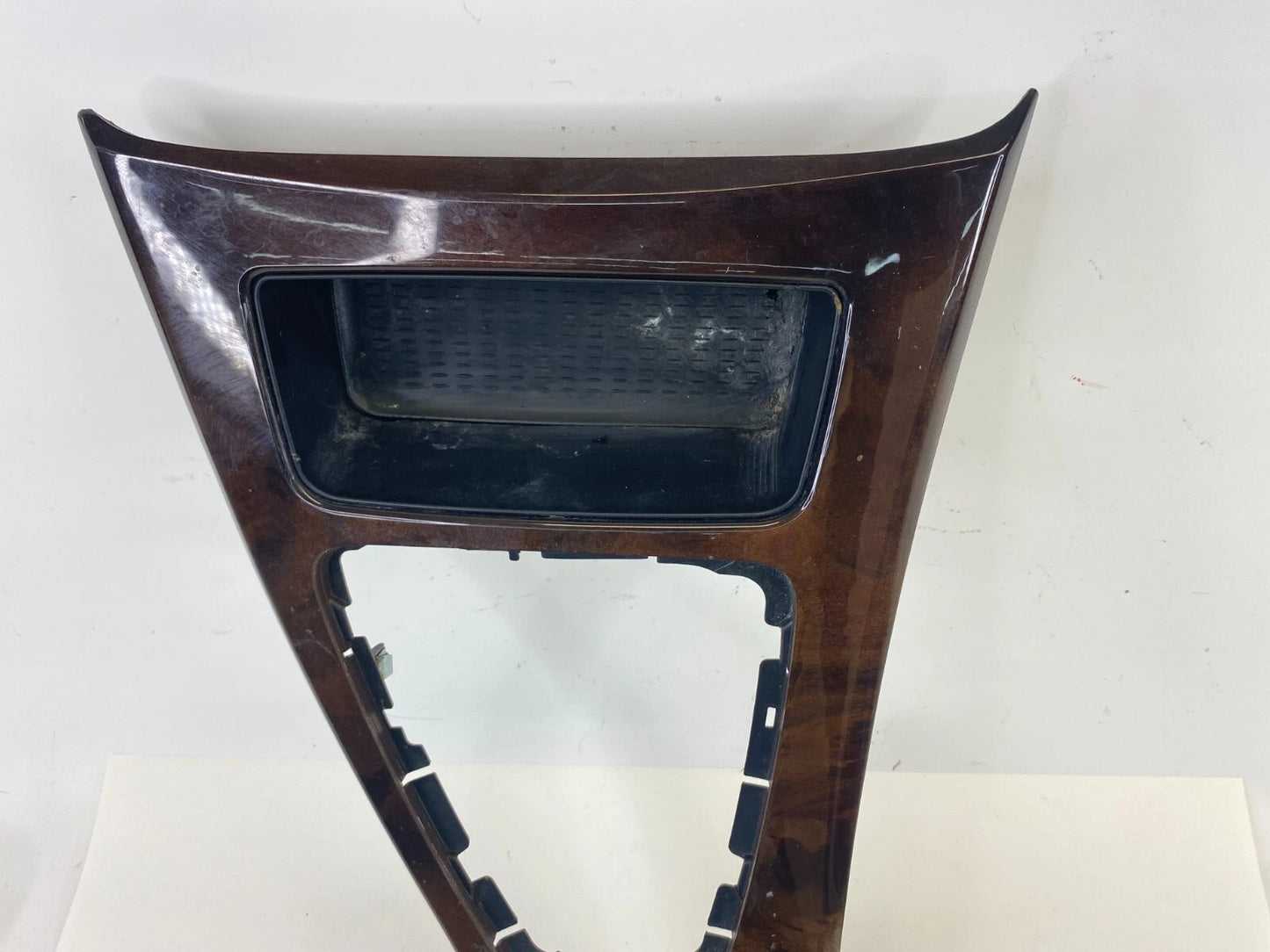 2007-2012 BMW 328I A/ T FRONT CENTER CONSOLE SHIFT SHIFTER MOLDING BEZEL TRIM