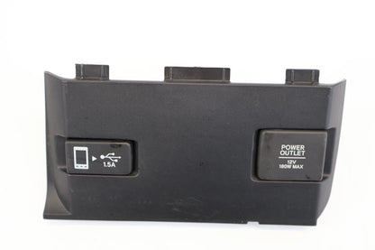 2016-2021 HONDA CIVIC FRONT CENTER CONSOLE USB & POWER OUTLET PANEL 77240-TBA-A0