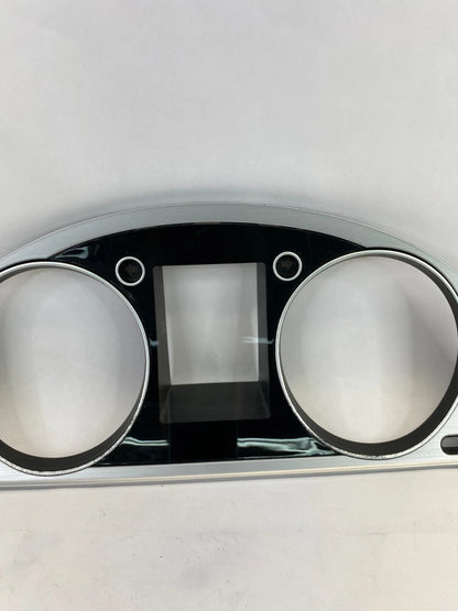 2013-2017 VOLKSWAGEN CC DASH INSTRUMENT PANEL CLUSTER SPEEDOMETER TRIM BEZEL OEM