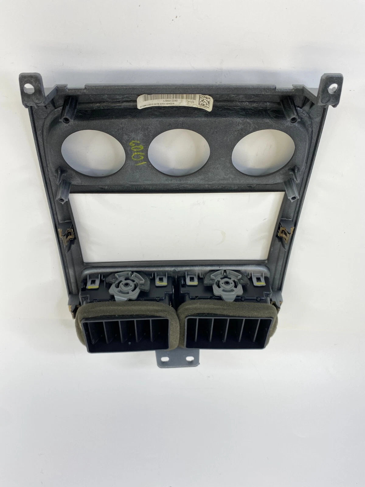 2010-2012 DODGE CALIBER DASH RADIO & CLIMATE CONTROL COVER TRIM BEZEL SURROUND