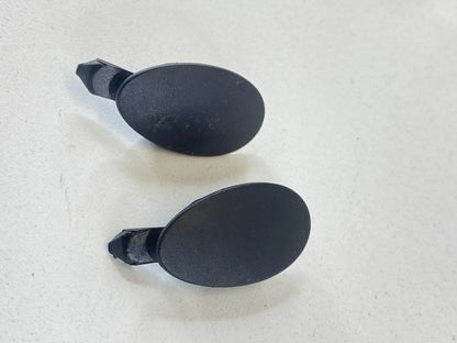 01-05 BMW 330XI FRONT PASSENGER SIDE DOOR PANEL TRIM PULL HANDLE SCREW COVER CAP