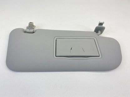 04-08 MAZDA 3 MAZDA3 SEDAN RIGHT PASSENGER SIDE SUNVISOR SUN VISOR SHADE GRAY